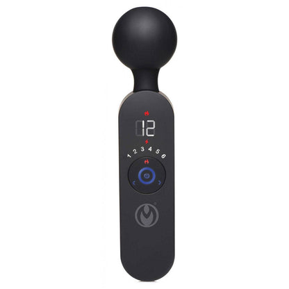 Thunder Wand 72x Silicone Heating Wand Massager - Black