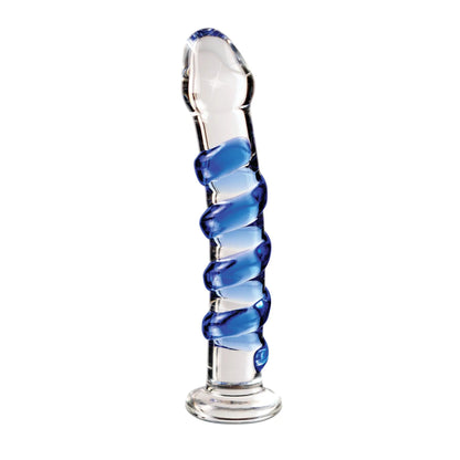 Icicles No. 5 - Clear / Blue