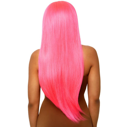 Long Straight Wig 33 Inch - Pink