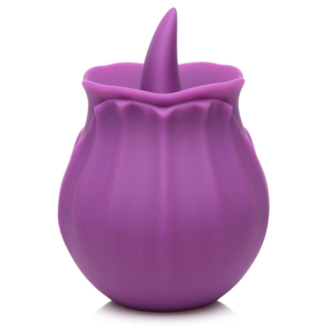 Inmi - Bloomgasm Wild Violet Licking Silicone  Stimulator - Violet