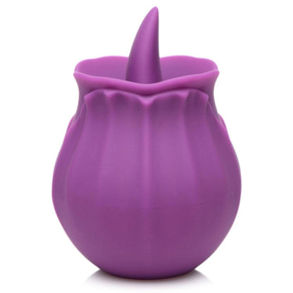 Inmi - Bloomgasm Wild Violet Licking Silicone  Stimulator - Violet