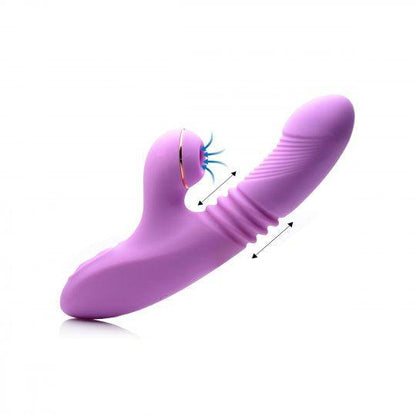 Shegasm Thrusting Suction Rabbit - Purple - Your Adult Toy Store