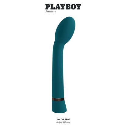 Playboy Pleasure - on the Spot - G-Spot Vibrator - Deep Teal