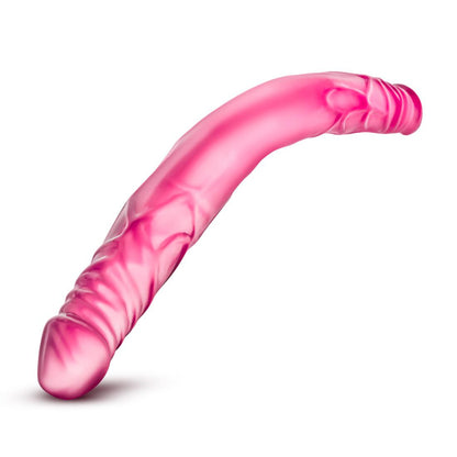 B Yours 14 Inch Double Dildo - Pink