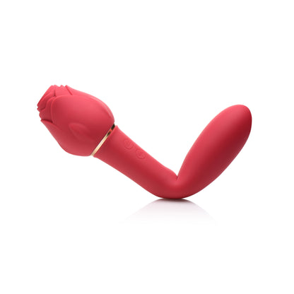 Bloomgasm - Sweet Heart Rose 5x Suction Rose and  10x Vibrator - Pink