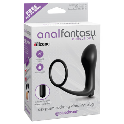 Anal Fantasy Collection Ass Gasm Cockring   Vibrating Plug