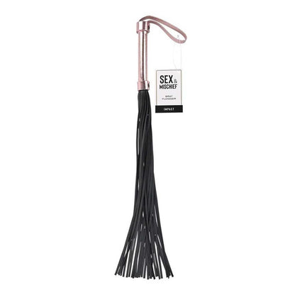 Brat Flogger - Black / Rose Gold