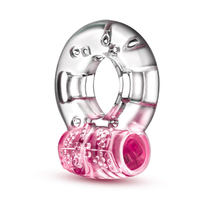 Play With Me - Arouser Vibrating C-Ring - Pink