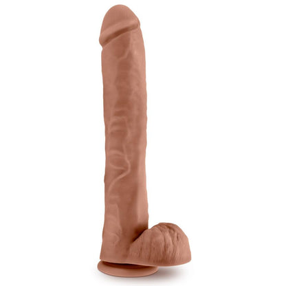 Au Naturel -  Daddy - 14 Inch Dildo - Mocha