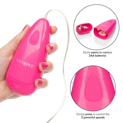 Waterproof Gyrating Bullet - Pink