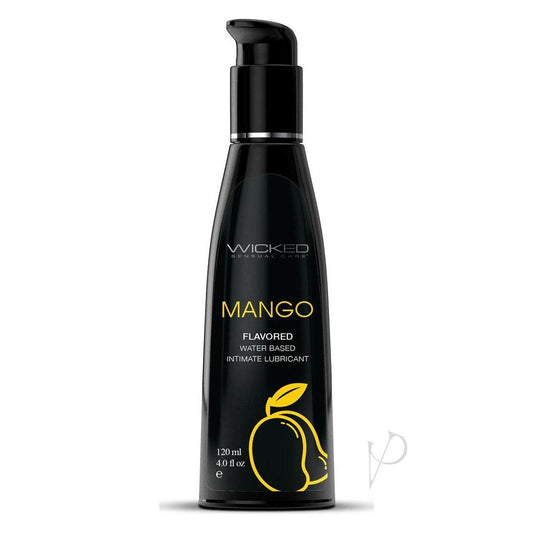 Aqua Mango Flavored Water Based Intimate Lubricant - 4 Fl. Oz.