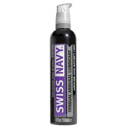 Swiss Navy Sensual Arousal Lubricant - 4 Oz MD-SNAR4