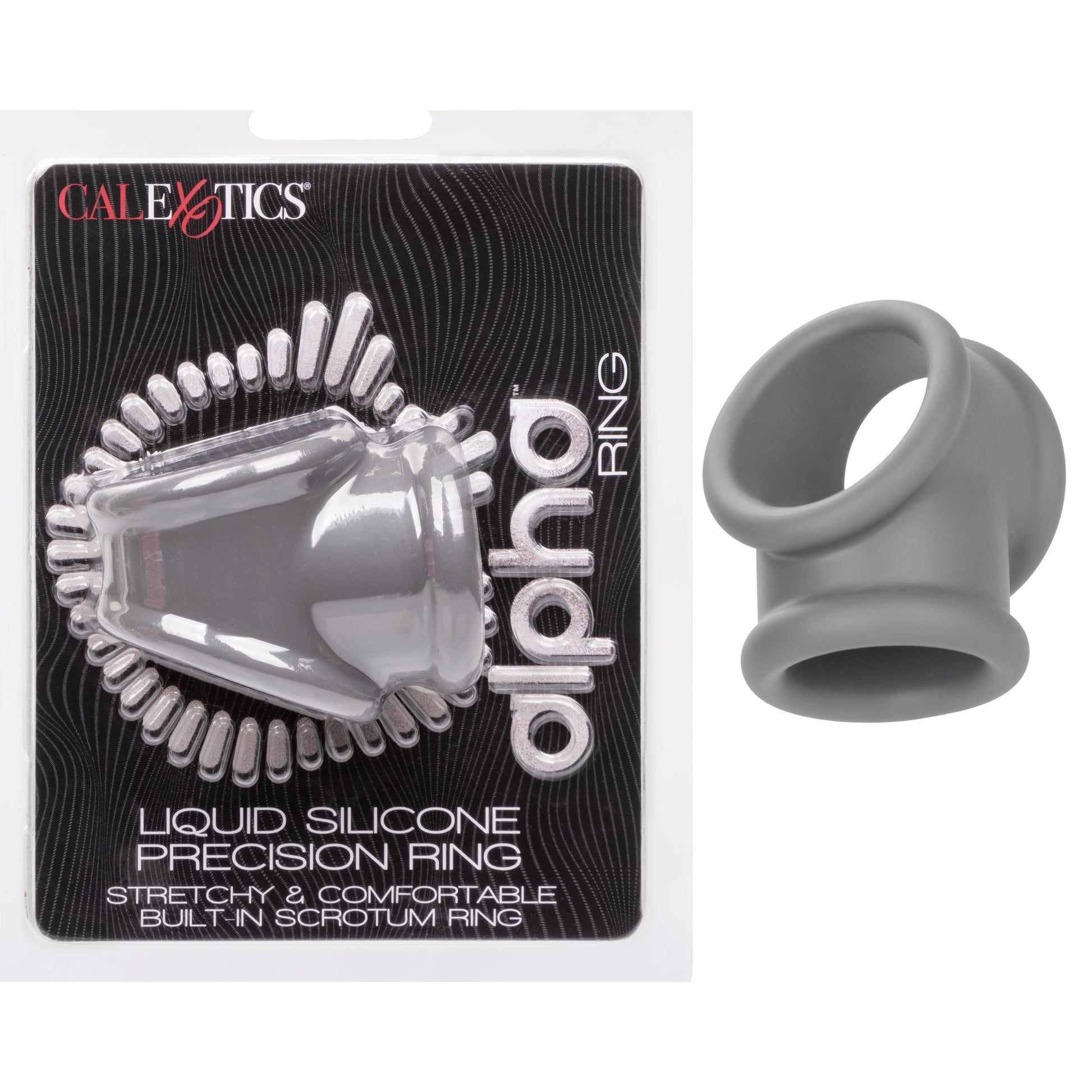 Alpha Liquid Silicone Precision Ring - Gray