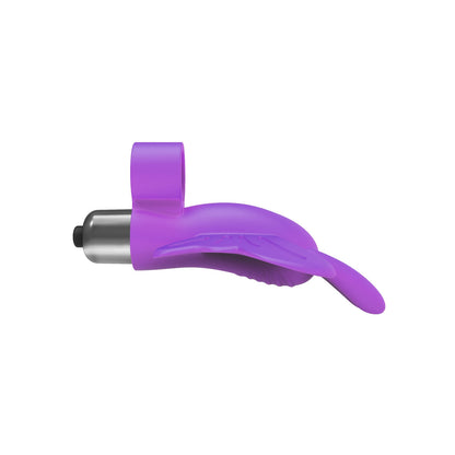 The 9's Flirt Finger Butterfly Finger Vibrator - Purple