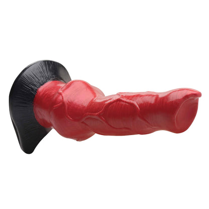 Hell-Hound - Canine Penis Silicone Dildo - Red