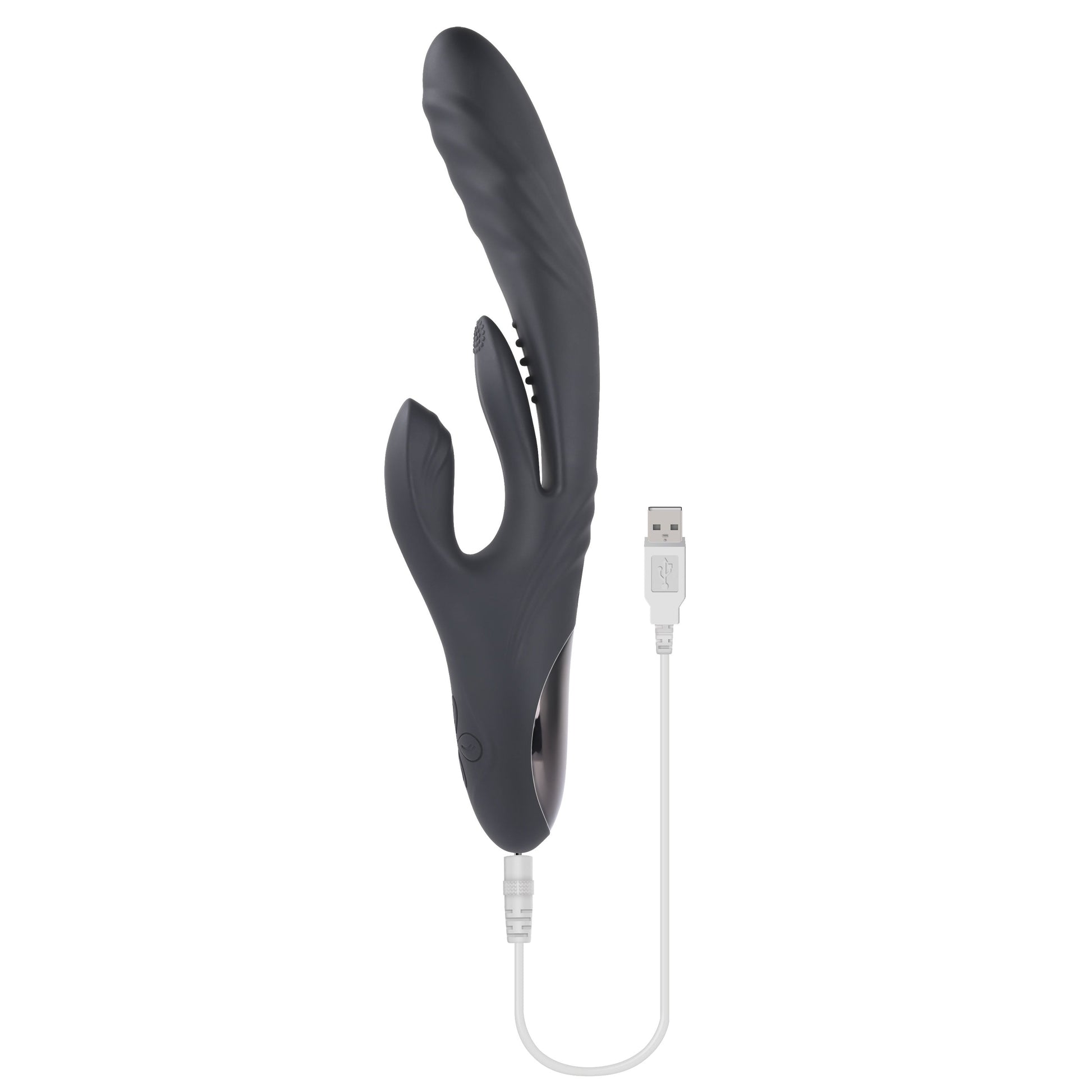 Playboy Pleasure - Rapid Rabbit - Vibrator  - Black